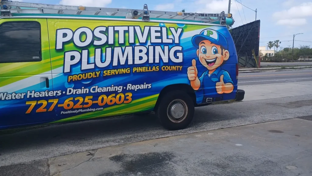 Positively Plumbing Single Van Positively Plumbing Single Van