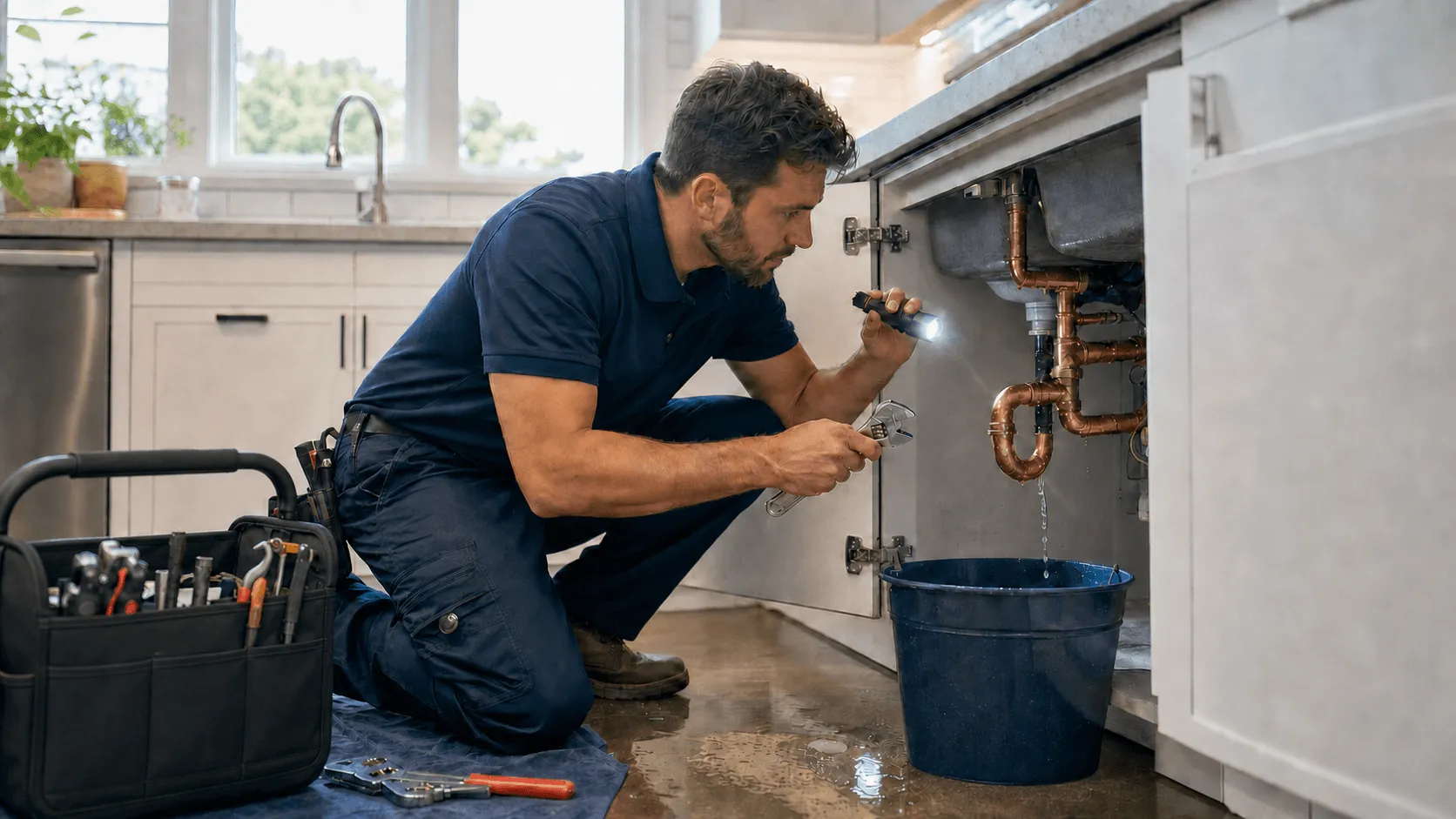 Pipe Repair & Replacement 3 Active Pipe Leak
