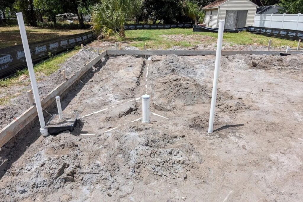 new construction sewer line installation new construction sewer line installation