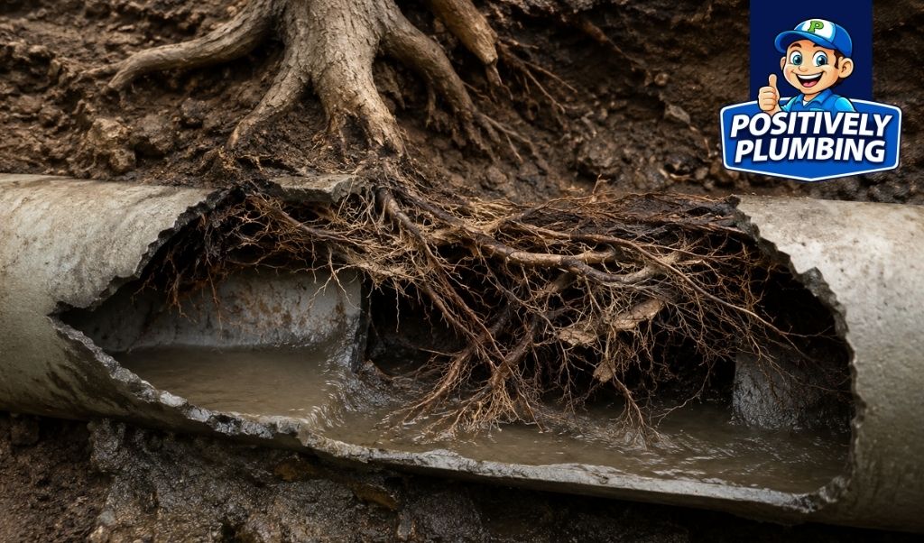 handle tree roots sewer lines